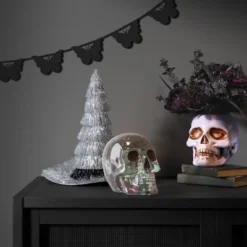15" Large Faux Creepy Artificial Skull Plant - Hyde And EEK! Boutique™