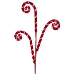 Northlight 27" Red And White Candy Cane Curls Christmas Spray 7 Northlight 27" Red And White Candy Cane Curls Christmas Spray -Artificial Plant Store GUEST c5172b46 6c8a 4ebd a976 59ce8d536a1e