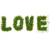 Nearly Natural LOVE Boxwood Artificial Wall Decoration (Indoor/Outdoor)