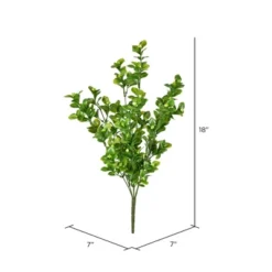 Vickerman Artificial Green UV Coated Boxwood Bush