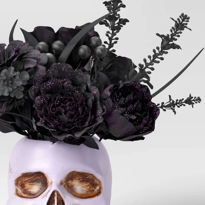 15" Large Faux Creepy Artificial Skull Plant - Hyde And EEK! Boutique™ 4 15" Large Faux Creepy Artificial Skull Plant - Hyde And EEK! Boutique™ - Image 2