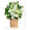 Nearly Natural 31-in Artificial Mixed Flower Arrangement In Hyacinth Weave Basket 1 Nearly Natural 31-in Artificial Mixed Flower Arrangement In Hyacinth Weave Basket -Artificial Plant Store GUEST d2615c1d a13f 4ff6 9b9a 5b97b2a7c66c
