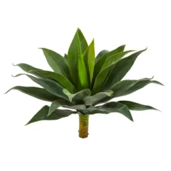 Nearly Natural 19-in Large Agave Artificial Plant (Set Of 2)