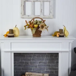 Nearly Natural 16-in Fall Pumpkin Gourds And Berries Artificial Autumn Arrangement -Artificial Plant Store GUEST dd01ab95 ce5d 4f73 a5d8 3604ab6d8127