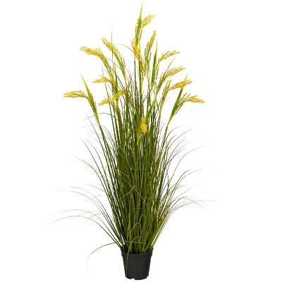 Nearly Natural 3.5-ft Wheat Grain Artificial Plant 6 Nearly Natural 3.5-ft Wheat Grain Artificial Plant - Image 4