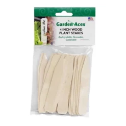 Garden Aces Coated White Wood Garden Labels, 4in (Pack Of 20) -Artificial Plant Store GUEST e741b31a c68d 499b bba6 6e22bed7bbd9