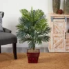 Nearly Natural Areca Palm With Wicker Basket Artificial Plant -Artificial Plant Store GUEST ee17eac7 3161 42df 90ff 8ae58f903ab5