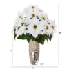 Nearly Natural Poinsettia Artificial Arrangement In Silver Cylinder Vase 2 Nearly Natural Poinsettia Artificial Arrangement In Silver Cylinder Vase -Artificial Plant Store GUEST ee7a2384 0beb 4f5d 98b5 31bb8395d68e