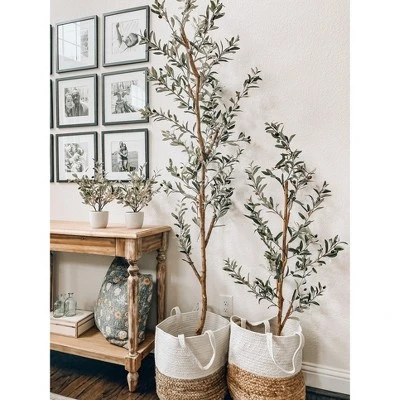 Nearly Natural 3.5-ft Olive Artificial Tree 5 Nearly Natural 3.5-ft Olive Artificial Tree - Image 3