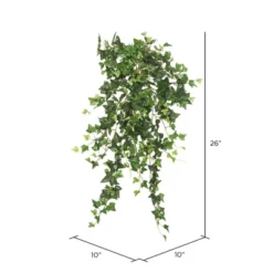 Vickerman Artificial Mini Ivy Hanging Bush