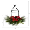 Nearly Natural 14-in Christmas Poinsettia, Berry And Pinecone Metal Candle Holder Christmas Artificial Table Arrangement 2 Nearly Natural 14-in Christmas Poinsettia, Berry And Pinecone Metal Candle Holder Christmas Artificial Table Arrangement -Artificial Plant Store GUEST f57a8b24 266b 4942 a909 644fef16d581