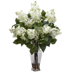 Nearly Natural Lilac Artificial Flower Arrangement, Assorted 8 Nearly Natural Lilac Artificial Flower Arrangement, Assorted -Artificial Plant Store GUEST f710651e a2be 4abe 94c6 5adf713f53fe