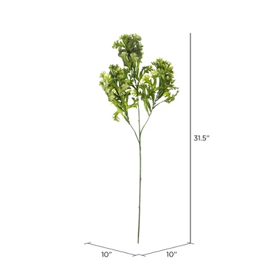 Vickerman 16" Artificial Green Flocked Dusty Miller Bush, Set Of 2 6 Vickerman 16" Artificial Green Flocked Dusty Miller Bush, Set Of 2 - Image 4