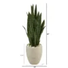 Nearly Natural 40-in Artificial Sansevieria Snake Plant In Sand Colored Planter 1 Nearly Natural 40-in Artificial Sansevieria Snake Plant In Sand Colored Planter -Artificial Plant Store GUEST f870d6e6 272d 4fc3 a251 771ed8c381da