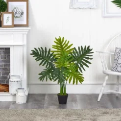 Nearly Natural 3-ft Philodendron Artificial Plant (Real Touch) -Artificial Plant Store GUEST fa4ea375 a792 4309 beba b54b2c388494