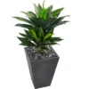 Nearly Natural 37-in Double Agave Succulent Artificial Plant In Slate Planter -Artificial Plant Store GUEST fdc9c6e4 ac27 48d1 80db 64ddb1b04c21